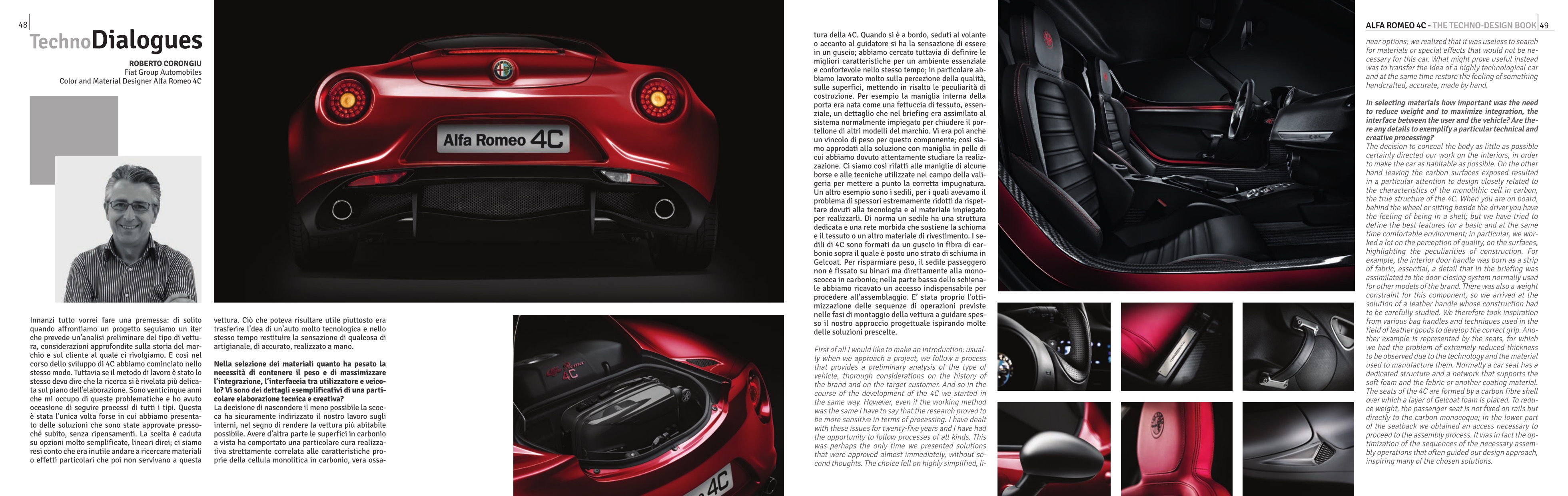 2015 Alfa Romeo 4C Technical Brochure Page 5